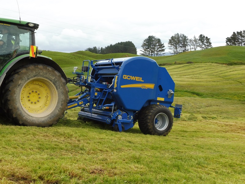 G-1 F125 KOMBI, ROUND BALE BALER-WRAPPER COMBINATION