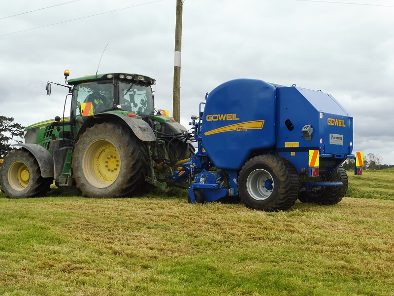 Goweil G1 F125 Baler Wrapper Combination