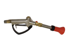 Turbo 400 gorse gun with side lever for mist or jet spray