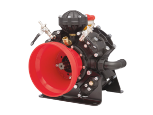 Annovi Reverberi AR1604 high-pressure four-diaphragm spray pump, front view