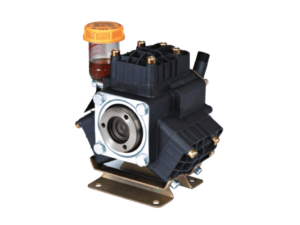 Bertolini PA430 three-diaphragm spray pump, front view