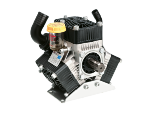 Bertolini Poly 2073 three-diaphragm spray pump, front view