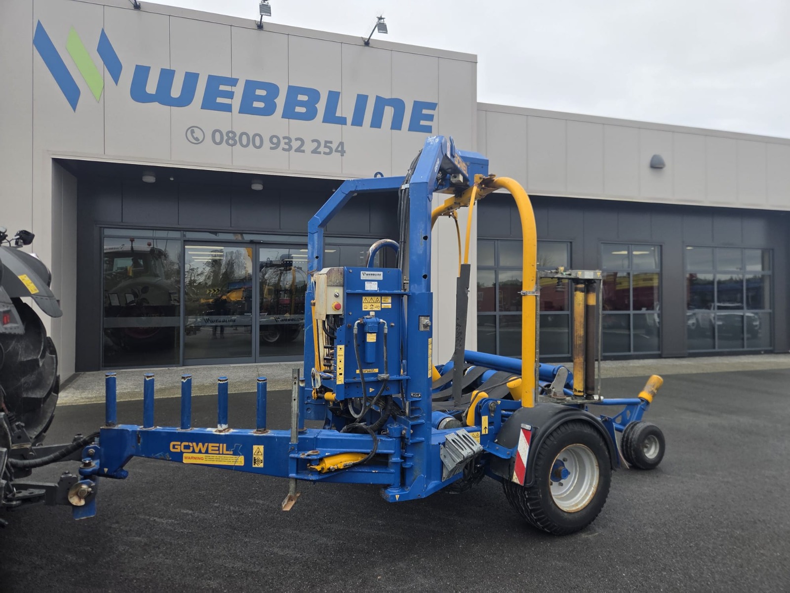 Goweil G5012 (6257) - 2 Goweil G5012 Bale Wrapper (6257)