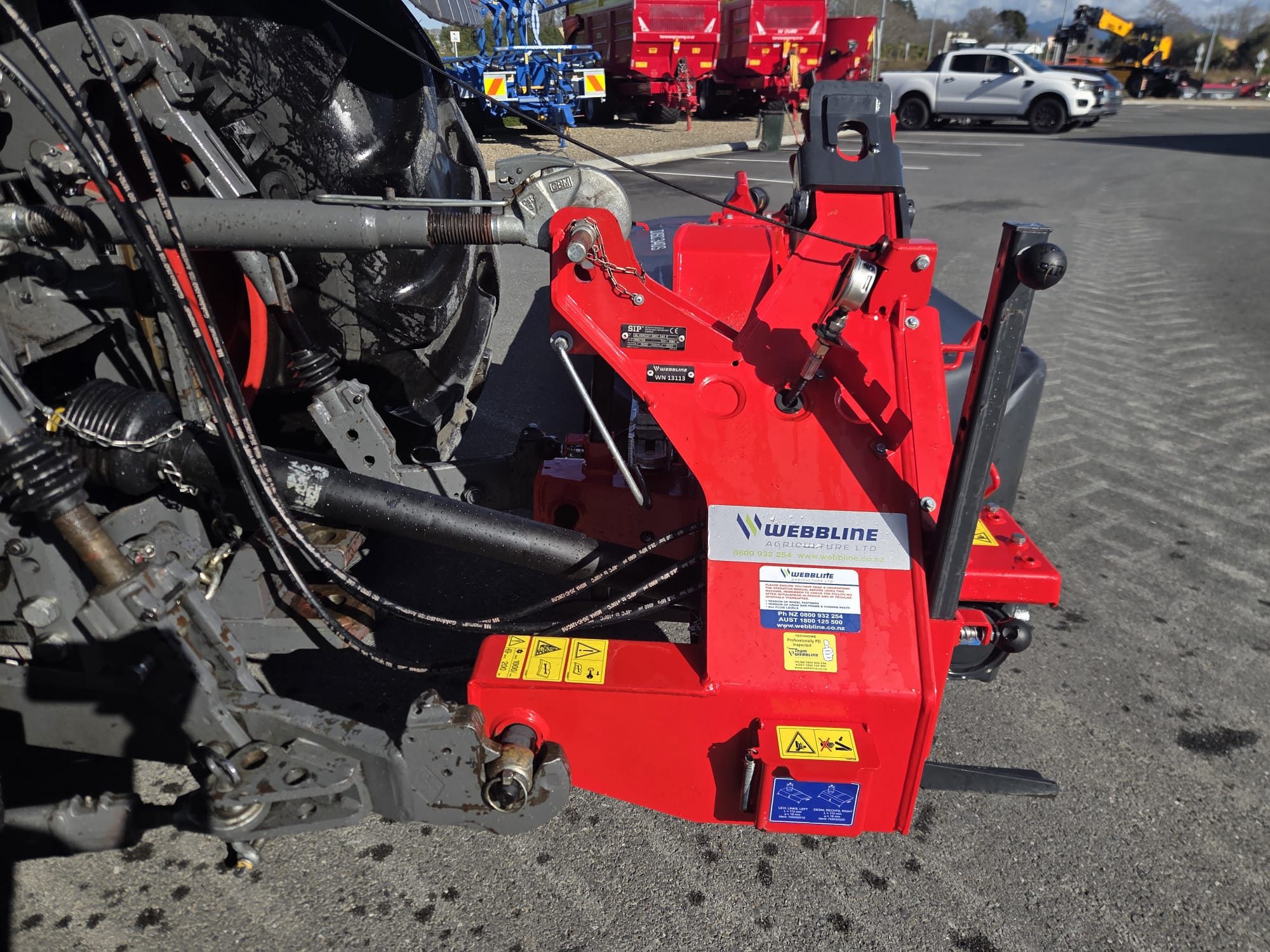 SIP Silvercut 340 (13113) - 5 SIP Silvercut 340 Disc Mower (13113)